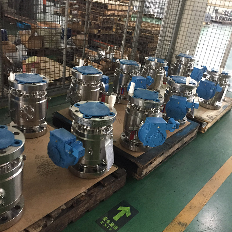 SS Trunnion Ball Valve